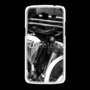 Coque Samsung Galaxy Grand2 Moto et chrome