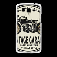Coque Samsung Galaxy Grand2 Moto vintage Garage