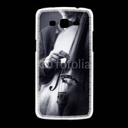 Coque Samsung Galaxy Grand2 Violoncelliste en noir et blanc 5