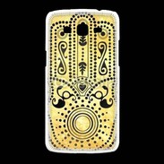Coque Samsung Galaxy Grand2 Islam noir et jaune 25