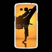 Coque Samsung Galaxy Grand2 Silhouette de karatéka