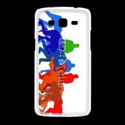 Coque Samsung Galaxy Grand2 Illustration mêlée de rugby