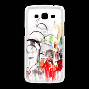 Coque Samsung Galaxy Grand2 Illustration de cycliste 2