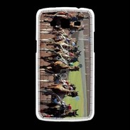 Coque Samsung Galaxy Grand2 Arrivée de course de trot en sulky