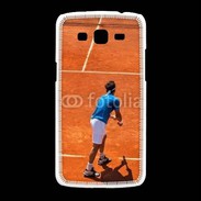 Coque Samsung Galaxy Grand2 Match de tennis sur terre battue : service