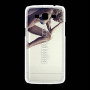 Coque Samsung Galaxy Grand2 Femme sexy pensante en lingerie