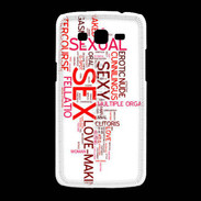 Coque Samsung Galaxy Grand2 Nuage de mots sexy 2