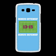 Coque Samsung Galaxy Grand2 Bonus Offensif-Défensif Bleu