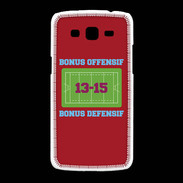 Coque Samsung Galaxy Grand2 Bonus Offensif-Défensif Rouge