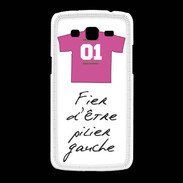 Coque Samsung Galaxy Grand2 Pilier gauche Bonus offensif-défensif Blanc