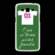 Coque Samsung Galaxy Grand2 Pilier gauche Bonus offensif-défensif Vert