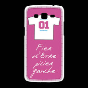 Coque Samsung Galaxy Grand2 Pilier gauche Bonus offensif-défensif Rose