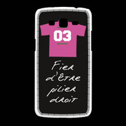 Coque Samsung Galaxy Grand2 Pilier droit Bonus offensif-défensif Noir