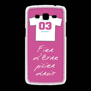 Coque Samsung Galaxy Grand2 Pilier droit Bonus offensif-défensif Rose