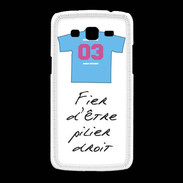 Coque Samsung Galaxy Grand2 Pilier droit Bonus offensif-défensif Blanc 2
