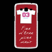 Coque Samsung Galaxy Grand2 Pilier droit Bonus offensif-défensif Rouge