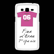 Coque Samsung Galaxy Grand2 Troisième ligne G Bonus offensif-défensif Blanc