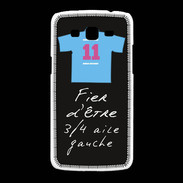 Coque Samsung Galaxy Grand2 3/4 aile gauche Bonus offensif-défensif Noir 2