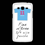 Coque Samsung Galaxy Grand2 3/4 aile gauche Bonus offensif-défensif Blanc 2
