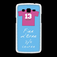 Coque Samsung Galaxy Grand2 3/4 centre D Bonus offensif-défensif Bleu