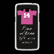 Coque Samsung Galaxy Grand2 3/4 aile droit Bonus offensif-défensif Noir