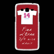 Coque Samsung Galaxy Grand2 3/4 aile droit Bonus offensif-défensif Rouge