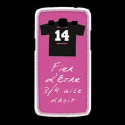 Coque Samsung Galaxy Grand2 3/4 aile droit Bonus offensif-défensif Rose 2