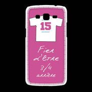 Coque Samsung Galaxy Grand2 3/4 arrière Bonus offensif-défensif Rose
