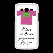 Coque Samsung Galaxy Grand2 Préparateur physique Bonus offensif-défensif Blanc