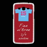 Coque Samsung Galaxy Grand2 3/4 arrière Bonus offensif-défensif Rouge 2