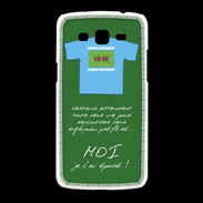 Coque Samsung Galaxy Grand2 Moi je l'ai épousé Bonus offensif-défensif Vert 2