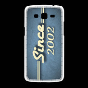 Coque Samsung Galaxy Grand2 Since 2002 Bleu