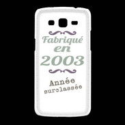 Coque Samsung Galaxy Grand2 Fabriqué en 2003 ZG