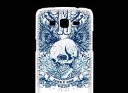Coque Samsung Galaxy Grand2 Tête de mort Lucky One 13