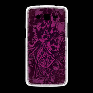 Coque Samsung Galaxy Grand2 Skull and bones Rose
