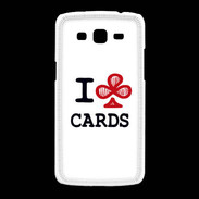 Coque Samsung Galaxy Grand2 I love Cards Club