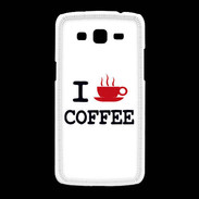 Coque Samsung Galaxy Grand2 I love Coffee
