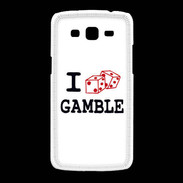 Coque Samsung Galaxy Grand2 I love Gamble