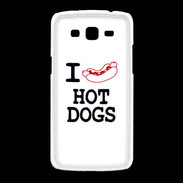 Coque Samsung Galaxy Grand2 I love Hot Dogs