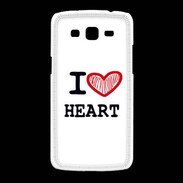 Coque Samsung Galaxy Grand2 I love Heart