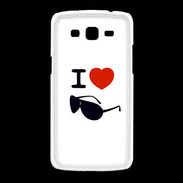 Coque Samsung Galaxy Grand2 I love Lunette Fun 2