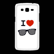 Coque Samsung Galaxy Grand2 I love Lunette Fun 3
