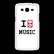Coque Samsung Galaxy Grand2 I love Music