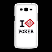 Coque Samsung Galaxy Grand2 I love Poker Diamond