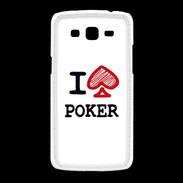Coque Samsung Galaxy Grand2 I love Poker Spade