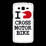 Coque Samsung Galaxy Grand2 i love Cross Motor