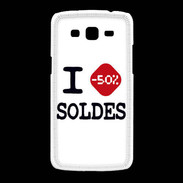 Coque Samsung Galaxy Grand2 I love Soldes