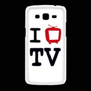 Coque Samsung Galaxy Grand2 I love TV