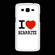 Coque Samsung Galaxy Grand2 I love Biarritz