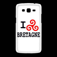 Coque Samsung Galaxy Grand2 I love Bretagne 2